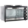 Better Chef Chef Central XL Toaster Oven and Broiler with Dual Solid Element Burners in Black