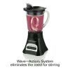 Hamilton Beach Wave Crusher Multi-Function Blender 40 oz Glass Jar Black, 58165