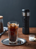 portable car coffee machine.  Capsule + coffee extraction espresso 50 cups, 1200 mAh, integrated 60ml-150ml, car coffee charging