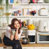 Beautiful 4-Slice Toaster with Touch-Activated Display, White Icing by Drew Barrymore