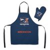 [Personalization Only] Broncos Apron & BBQ Mitt Set